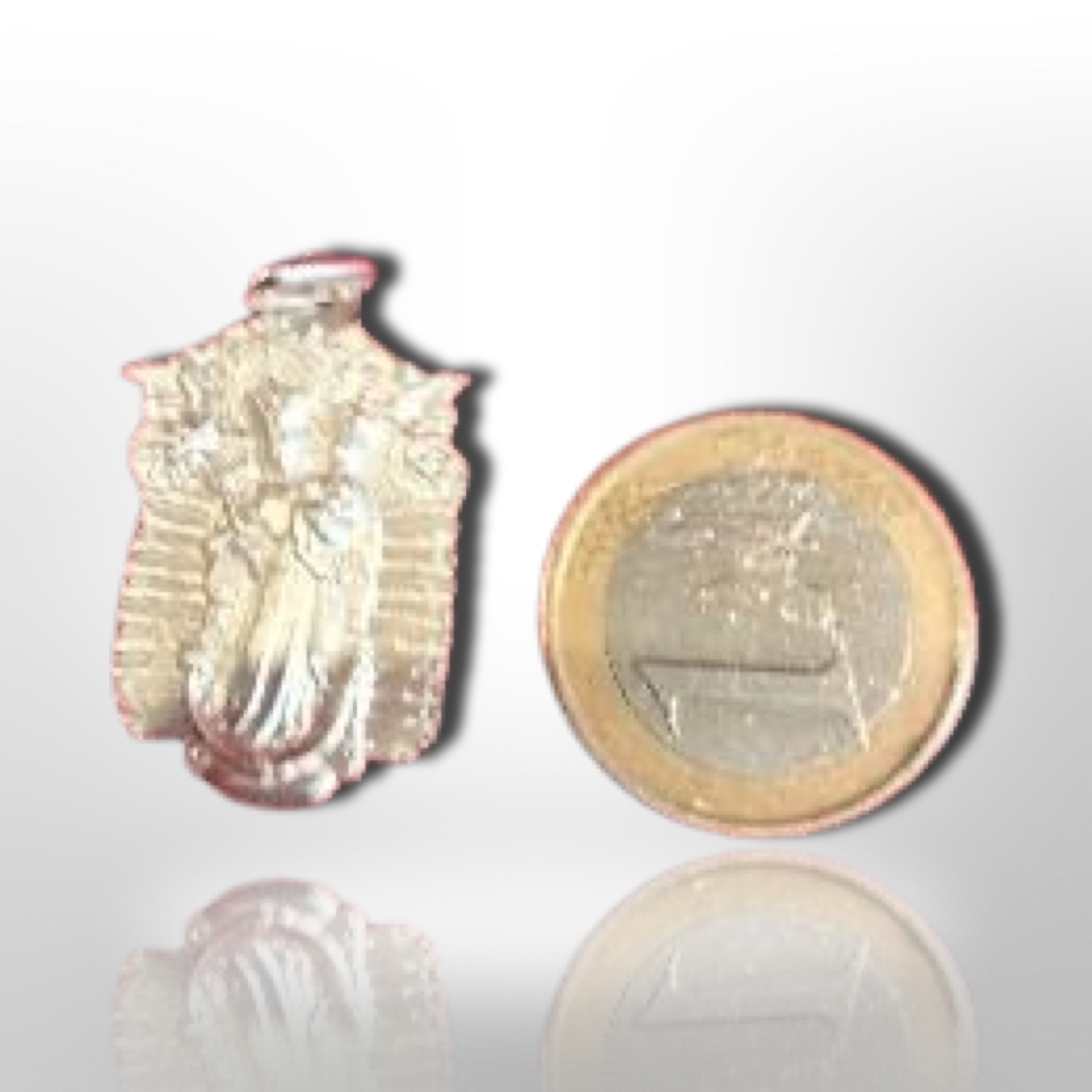 Medalla de plata Imagen de la Reina de los Ángeles