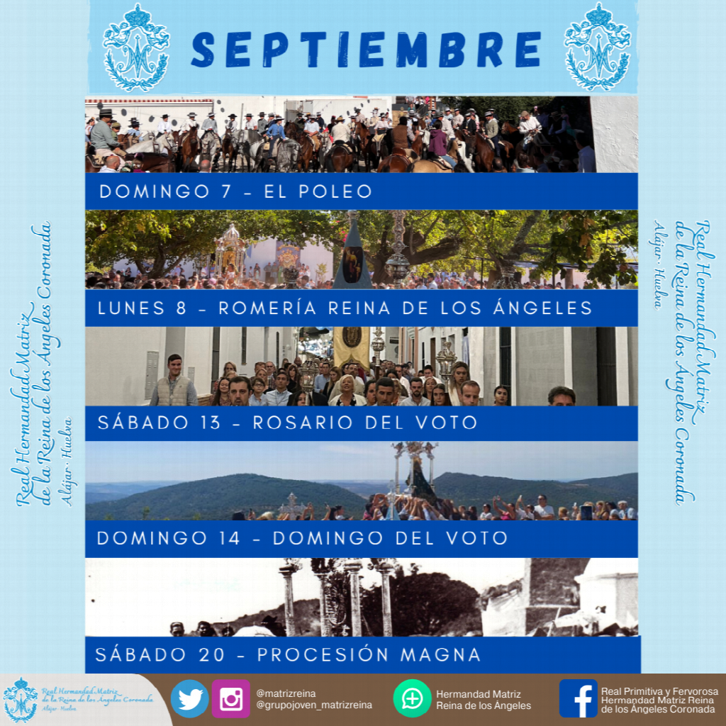 Cartel Actos Septiembre